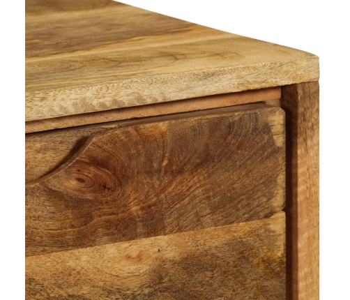 Aparador de madera maciza de mango 90x30x69 cm