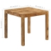 Mesa de comedor de madera maciza de mango 82x80x76 cm