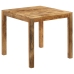 Mesa de comedor de madera maciza de mango 82x80x76 cm