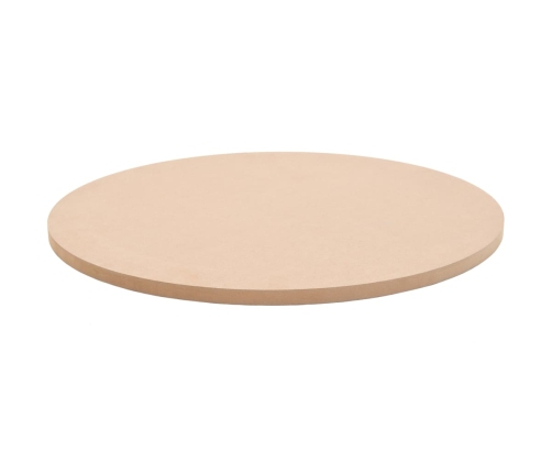 Tablero de mesa redondo MDF 500x18 mm