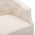 Sillón de tela beige