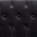 Sillón de terciopelo negro