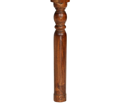 Juego de mesas de comedor 9 piezas madera maciza de acacia