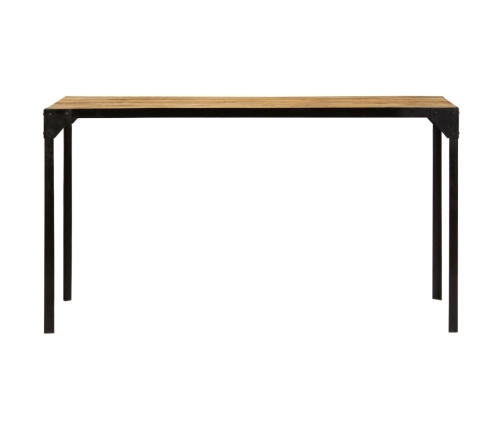 vidaXL Mesa de comedor de madera maciza de mango 140x80x76 cm