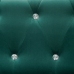 Sofá chesterfield de 2 plazas de terciopelo 146x75x72 cm verde
