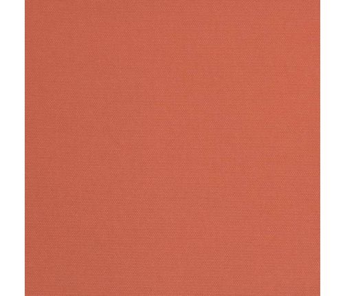 Sombrilla voladiza con poste de aluminio terracota 350 cm