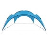 Carpa de fiesta arco azul claro 450x450x265 cm