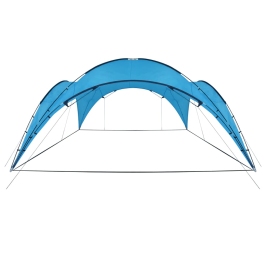 Carpa de fiesta arco azul claro 450x450x265 cm