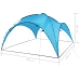 Carpa de fiesta arco azul claro 450x450x265 cm