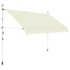 Toldo retráctil de operación manual 250 cm crema