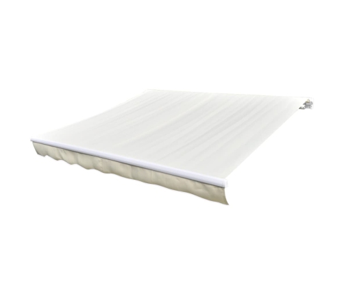 Toldo de lona blanco crema 450x300 cm