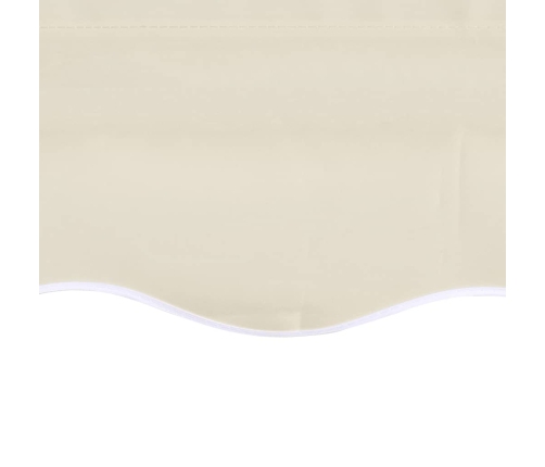 Toldo de lona blanco crema 450x300 cm