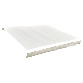 Toldo de lona blanco crema 500x300 cm