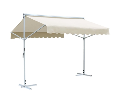 Toldo independiente 3x3 m color crema