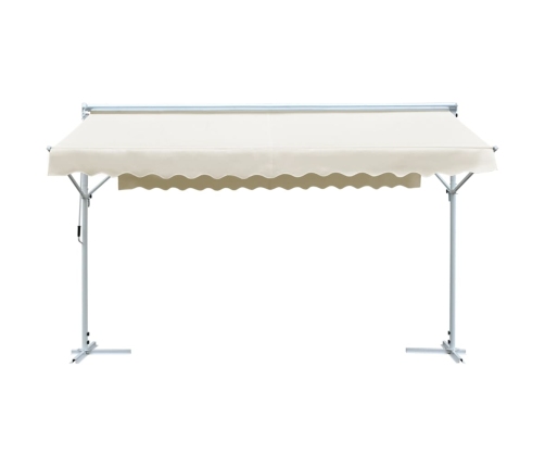 Toldo independiente 4x3 m color crema