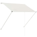 Toldo retráctil 150x150 cm crema