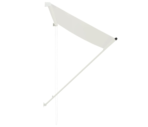 Toldo retráctil 150x150 cm crema