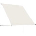 Toldo retráctil 150x150 cm crema