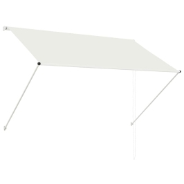 Toldo retráctil 200x150 cm crema