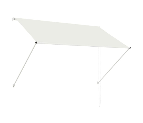 Toldo retráctil 200x150 cm crema