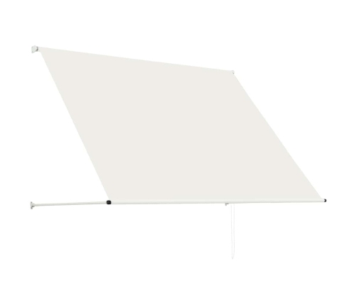 Toldo retráctil 200x150 cm crema