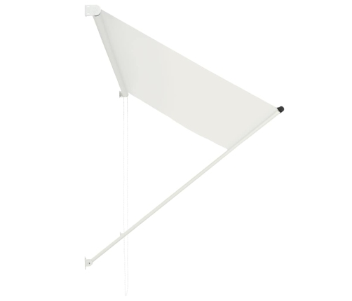 Toldo retráctil 250x150 cm crema