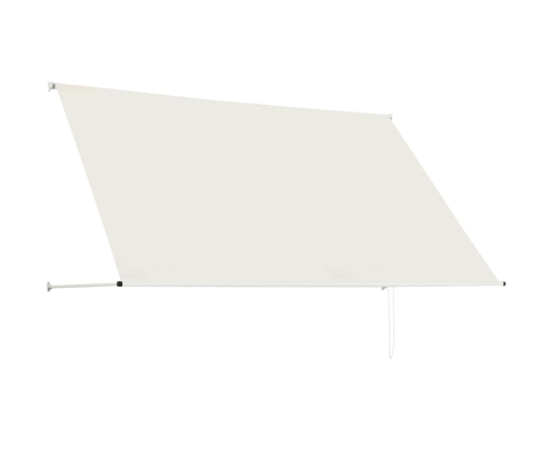 Toldo retráctil 250x150 cm crema