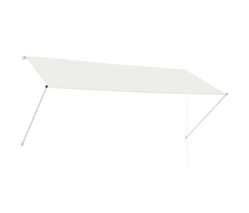 Toldo retráctil 300x150 cm crema