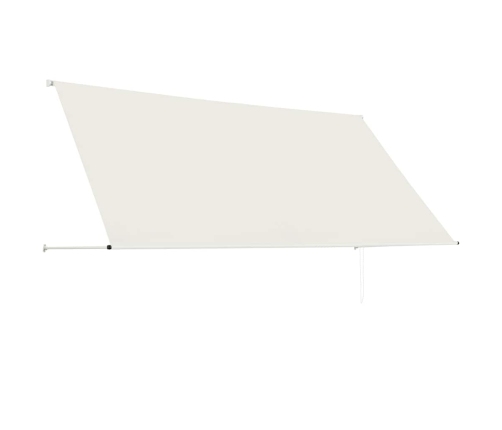 Toldo retráctil 300x150 cm crema