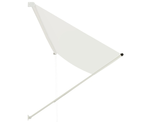 Toldo retráctil 400x150 cm crema