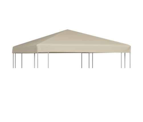 Toldo de cenador 310 g/m² 3x3 m beige