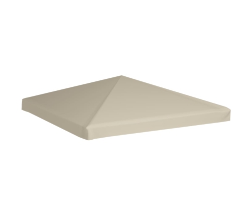 Toldo de cenador 310 g/m² 3x3 m beige