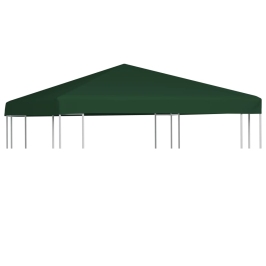 Toldo de cenador 310 g/m² 3x3 m verde