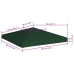 Toldo de cenador 310 g/m² 3x3 m verde