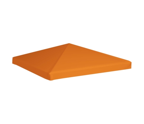 Toldo de cenador 310 g/m² 3x3 m naranja