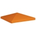 Toldo de cenador 310 g/m² 3x3 m naranja