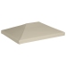 Toldo de cenador 310 g/m² 4x3 m beige