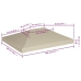 Toldo de cenador 310 g/m² 4x3 m beige