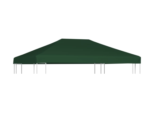 Toldo de cenador 310 g/m² 4x3 m verde