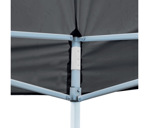 Carpa plegable Pop-up con paredes laterales 3x6 m antracita