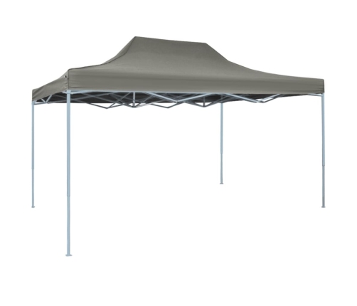 Carpa pleglable Pop-Up gris antracita 3x4,5 m