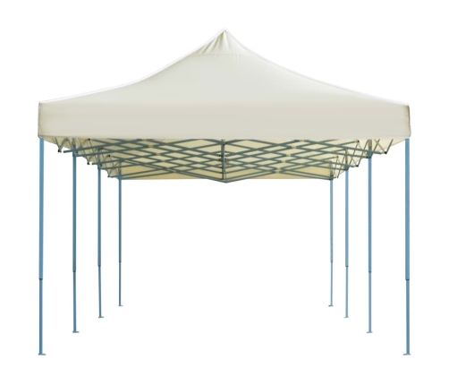 Carpa para fiestas pop-up plegable crema 3x9 m