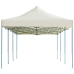 Carpa para fiestas pop-up plegable crema 3x9 m