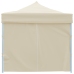 Carpa plegable Pop-up con 8 paredes laterales 3x9 m crema