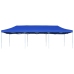 Carpa para fiestas pop-up plegable azul 3x9 m