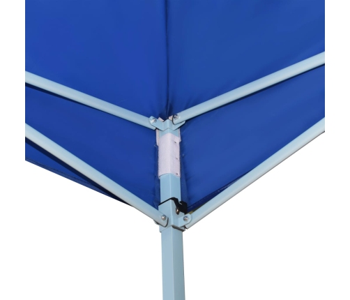 Carpa para fiestas pop-up plegable azul 3x9 m