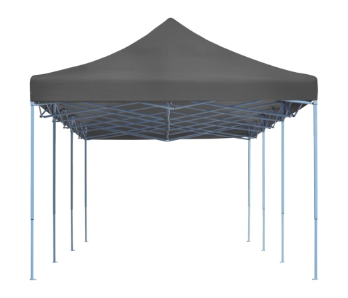 Carpa para fiestas pop-up plegable antracita 3x9 m