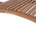 Tumbona plegable de madera maciza de teca