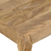 Mesa de centro de madera de mango maciza 110x60x40 cm