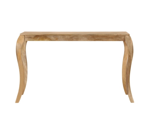 Mesa de comedor de madera maciza de mango 118x60x76 cm